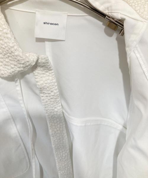 YORI（ヨリ）yori (ヨリ) shirocon konpeitoブラウス　シロコンコンペイトー　SC2221-015AW ホワイト サイズ:36の古着・服飾アイテム