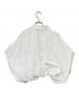 ENFOLD (エンフォルド) WASHABLE BALLOON CROPPED SHIRT ウォッシャブルバルーンクロップドシャツ 300HA130-0320 ホワイト サイズ:38：23000円