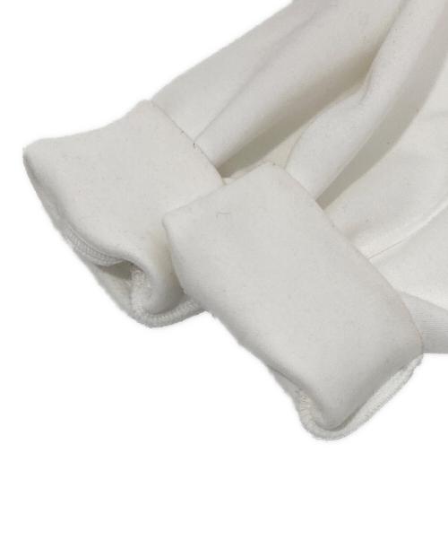 nagonstans（ナゴンスタンス）nagonstans (ナゴンスタンス) curve drape cardigan（カーブドレープカーディガン）　470HS880-0530 ホワイト サイズ:Mの古着・服飾アイテム