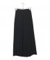ENFOLD（エンフォルド）の古着「ELASTIC WIDE TROUSERS　エラスティックワイドトラウザーズ　300HS631-2610」｜ブラック