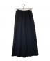 ENFOLD (エンフォルド) ELASTIC WIDE TROUSERS　エラスティックワイドトラウザーズ　300HS631-2610 ブラック サイズ:34：15000円
