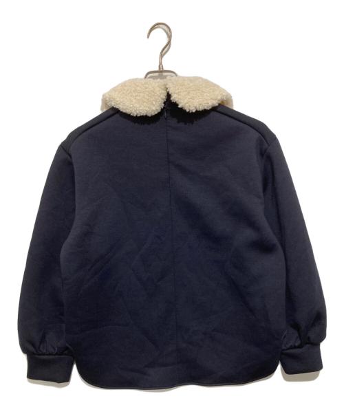 YORI（ヨリ）YORI (ヨリ) テディカラープルオーバー YR11-25138AW ネイビー サイズ:FREEの古着・服飾アイテム