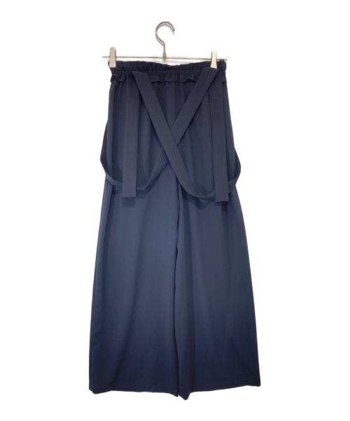 ENFOLD（エンフォルド）ENFOLD (エンフォルド) TWO-WAY RELAX ELASTIC PANTS ツーウェイリラックスエラスティックパンツ　300HA231-0250 ネイビー サイズ:36の古着・服飾アイテム
