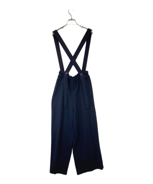 ENFOLD（エンフォルド）ENFOLD (エンフォルド) TWO-WAY RELAX ELASTIC PANTS ツーウェイリラックスエラスティックパンツ　300HA231-0250 ネイビー サイズ:36の古着・服飾アイテム