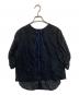 YORI (ヨリ) shirocon フローラバックリボンブラウス/シロコン/SC21-23012SM ブラック サイズ:36：20000円