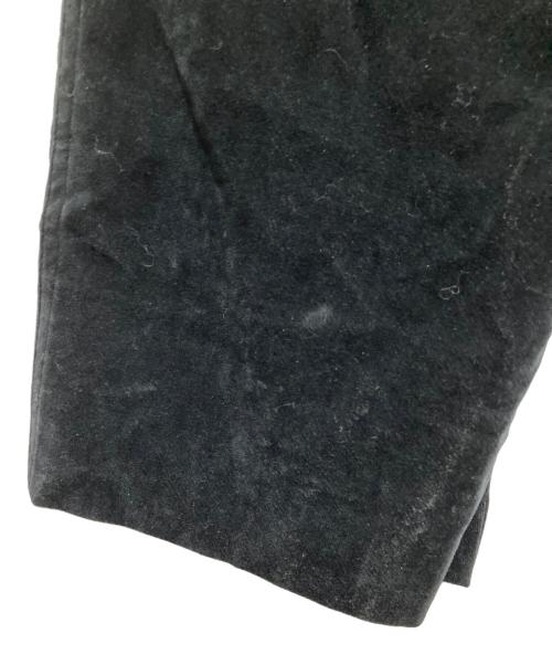 YORI（ヨリ）yori (ヨリ) ベルベットサロペット YR24-25126AW ブラック サイズ:36の古着・服飾アイテム
