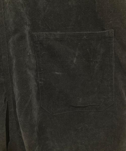 YORI（ヨリ）yori (ヨリ) ベルベットサロペット YR24-25126AW ブラック サイズ:36の古着・服飾アイテム