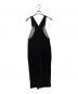 yori (ヨリ) ベルベットサロペット YR24-25126AW ブラック サイズ:36：25000円