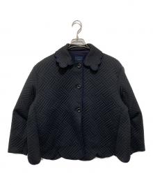 YORI（ヨリ）の古着「もくもくキルトジャケット SC2125-011AW-4」｜ブラック