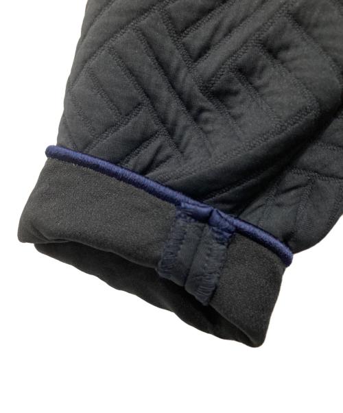 YORI（ヨリ）yori (ヨリ) もくもくキルトジャケット SC2125-011AW-4 ブラック サイズ:36の古着・服飾アイテム