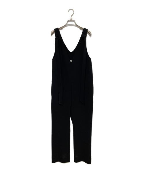 YORI（ヨリ）YORI (ヨリ) リボンサロペット　YR2124-124AW ブラック サイズ:36の古着・服飾アイテム