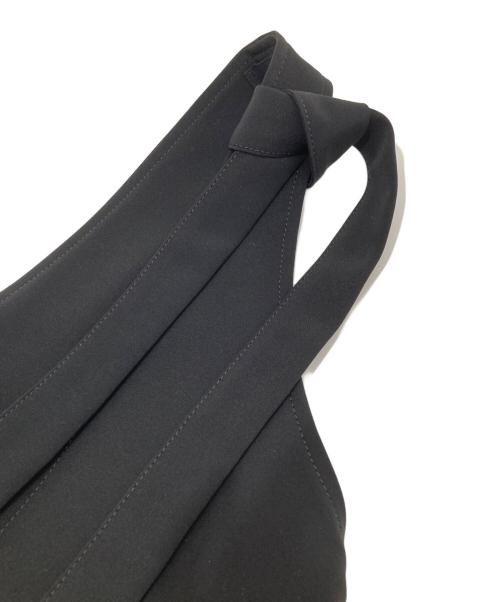 YORI（ヨリ）YORI (ヨリ) リボンサロペット　YR2124-124AW ブラック サイズ:36の古着・服飾アイテム