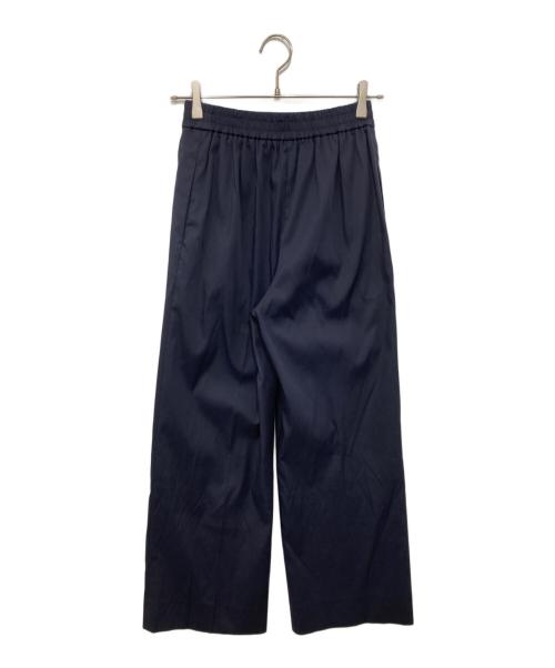 YORI（ヨリ）YORI (ヨリ) スプリングサテンワイドパンツ　YR22-23021SP ネイビー サイズ:36の古着・服飾アイテム