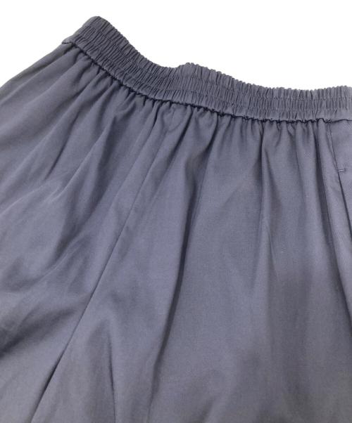 YORI（ヨリ）YORI (ヨリ) スプリングサテンワイドパンツ　YR22-23021SP ネイビー サイズ:36の古着・服飾アイテム