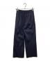 YORI (ヨリ) スプリングサテンワイドパンツ　YR22-23021SP ネイビー サイズ:36：13000円