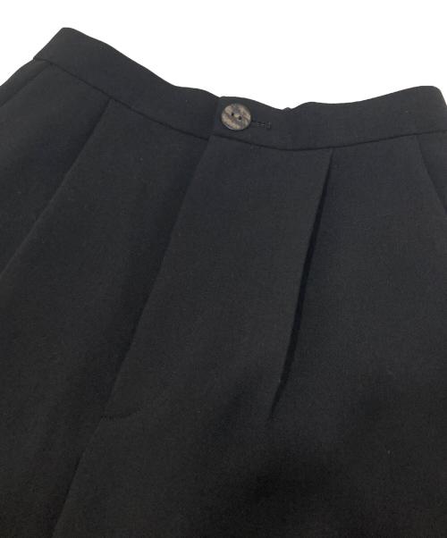 ENFOLD（エンフォルド）ENFOLD (エンフォルド) SLIM STRAIGHT TROUSERS（スリムストレートトラウザーズ）300HS231-0190 ブラック サイズ:36の古着・服飾アイテム