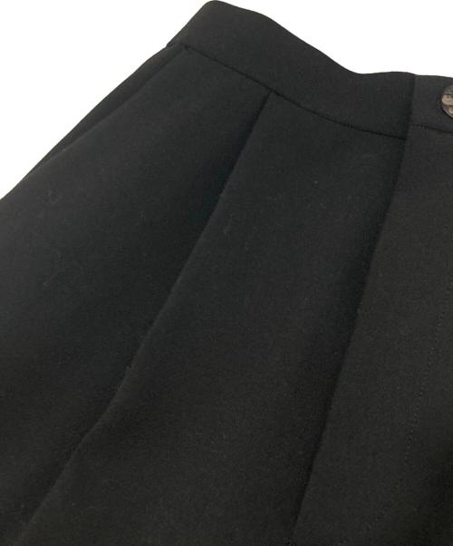 ENFOLD（エンフォルド）ENFOLD (エンフォルド) SLIM STRAIGHT TROUSERS（スリムストレートトラウザーズ）300HS231-0190 ブラック サイズ:36の古着・服飾アイテム