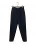 ENFOLD（エンフォルド）の古着「SLIM STRAIGHT TROUSERS（スリムストレートトラウザーズ）300HS231-0190」｜ブラック