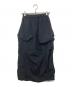 nagonstans (ナゴンスタンス) cocoon shape skirt（コクーンシェイプスカート）470HS831-2030 ブラック サイズ:S：18000円