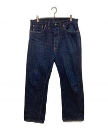 freewheelers（フリーホイーラーズ）の古着「Col 14oz INDIGO DENIM / "Lot 601XX 1942" In the first half of 1942 WORLD WAR II MODEL (NON WASH)　2422001」｜14oz INDIGO DENIM