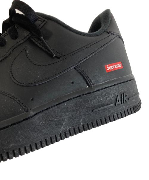 NIKE（ナイキ）NIKE (ナイキ) SUPREME (シュプリーム) Air Force 1 Low CU9225-001 ブラック サイズ:27.5cmの古着・服飾アイテム