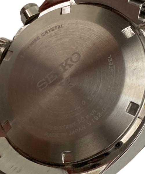 SEIKO（セイコー）SEIKO (セイコー) プロスペックス SPEEDTIMER　SBDL091 V192-0AF0　電波ソーラー　動作未確認 ブラックの古着・服飾アイテム