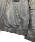 中古・古着 French Army (フランス軍) 70s Pilot Leather Jacket（パイロットレザージャケット）　フランス空軍 ・73年納品 ネイビー サイズ:不明：50000円