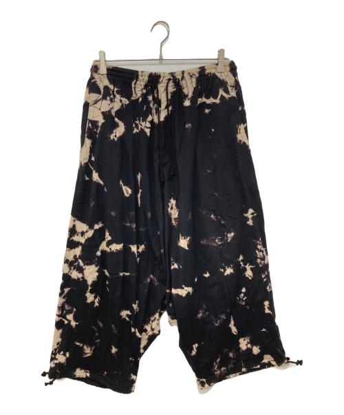 s'yte（サイト）s'yte (サイト) タイダイ染バルーンサルエルパンツ　UQ-P34-016 ブラック サイズ:3の古着・服飾アイテム