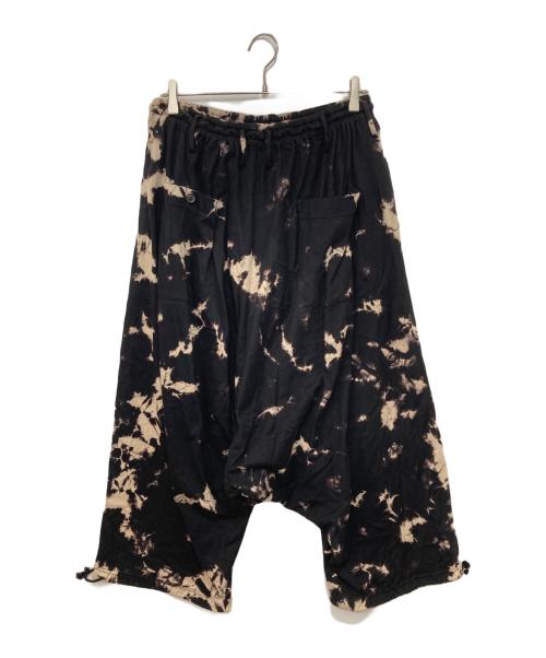 s'yte（サイト）s'yte (サイト) タイダイ染バルーンサルエルパンツ　UQ-P34-016 ブラック サイズ:3の古着・服飾アイテム