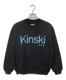 GDC（ジーディーシー）の古着「kinski live forever crew sweat　キンスキー リブ フォーエバー クルー スウェット」｜ブラック