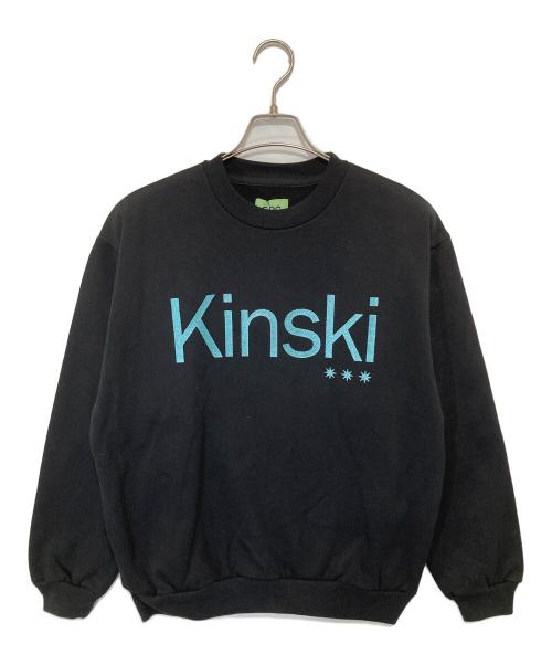 GDC（ジーディーシー）GDC (ジーディーシー) kinski live forever crew sweat　キンスキー リブ フォーエバー クルー スウェット ブラック サイズ:Mの古着・服飾アイテム