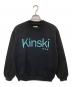 GDC（ジーディーシー）の古着「kinski live forever crew sweat　キンスキー リブ フォーエバー クルー スウェット」｜ブラック