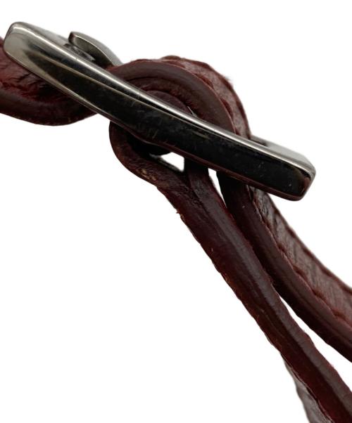 GUCCI（グッチ）GUCCI (グッチ) ジャッキー GGキャンバス×レザー ワンショルダーバッグ レッドの古着・服飾アイテム