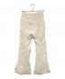 PRANK PROJECT (プランクプロジェクト) Fringe Jacquard Flare Pants(フリンジジャガードフレアパンツ)　31251465602 アイボリー サイズ:36：8000円