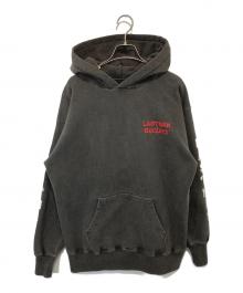LASTMAN（ラストマン）の古着「PRINTED HOODIE "SO CIETY" プリンテッドフーディー　ソサイエティ　252LM-CT17」｜グレー