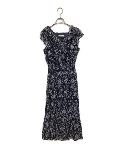 Snidel（スナイデル）Snidel (スナイデル) Sustainaプリーツフリルワンピース/サステナ/SWFO242065 ネイビー サイズ:1の古着・服飾アイテム