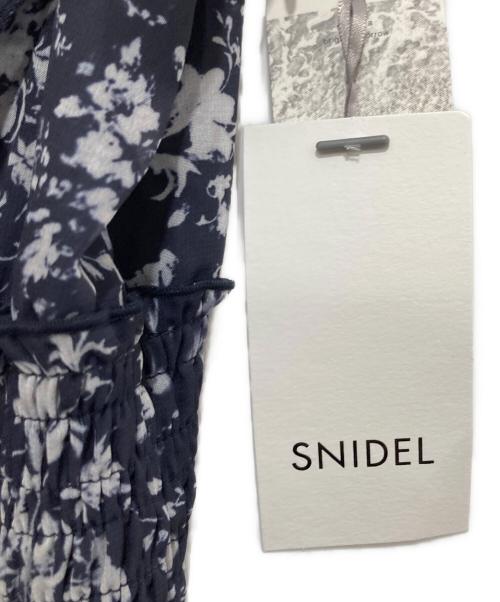 Snidel（スナイデル）Snidel (スナイデル) Sustainaプリーツフリルワンピース/サステナ/SWFO242065 ネイビー サイズ:1の古着・服飾アイテム