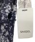 中古・古着 Snidel (スナイデル) Sustainaプリーツフリルワンピース/サステナ/SWFO242065 ネイビー サイズ:1：8000円