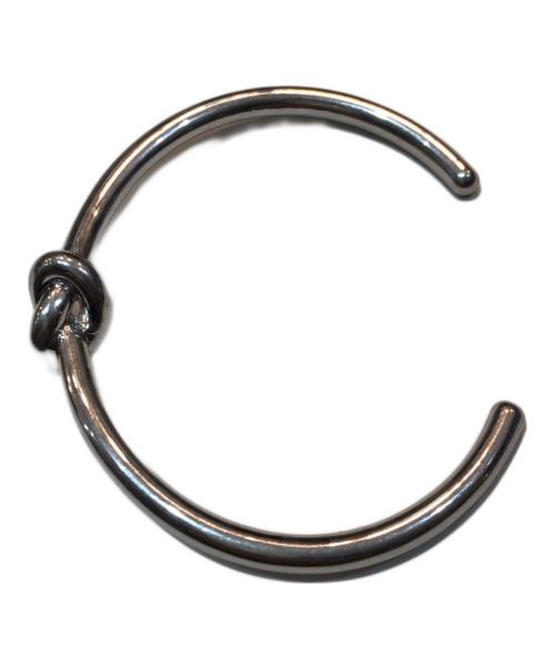 CELINE（セリーヌ）CELINE (セリーヌ) FTT1215 KNOT CUFF ノット バングル シルバー サイズ:M3の古着・服飾アイテム