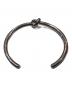 CELINE (セリーヌ) FTT1215 KNOT CUFF ノット バングル シルバー サイズ:M3：25000円