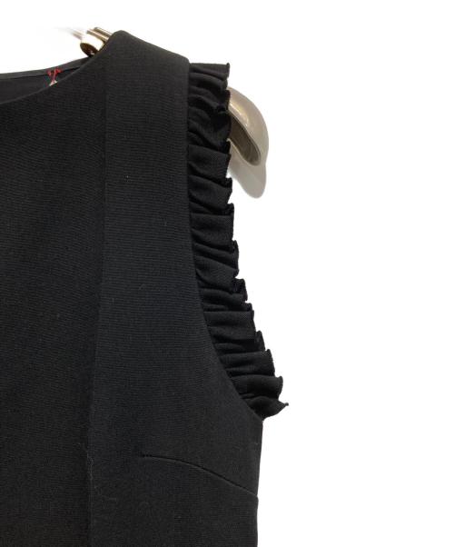 GUCCI（グッチ）GUCCI (グッチ) ノースリーブワンピース ブラック サイズ:42の古着・服飾アイテム