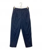 KENZOケンゾー）の古着「センタープレスパンツ」｜ネイビー