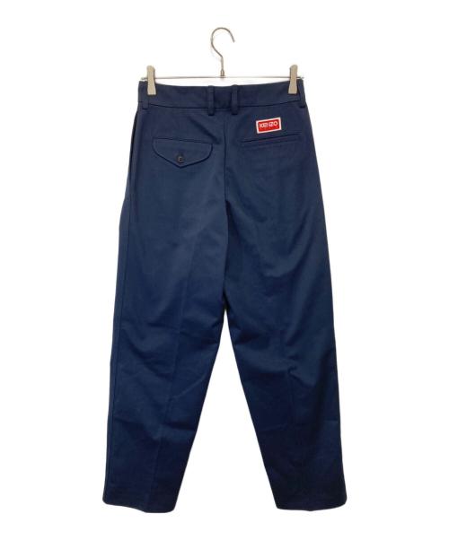 KENZO（ケンゾー）KENZO (ケンゾー) センタープレスパンツ ネイビー サイズ:34の古着・服飾アイテム