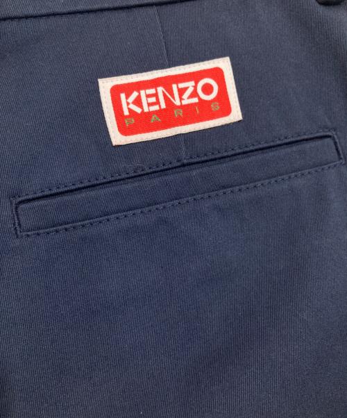 KENZO（ケンゾー）KENZO (ケンゾー) センタープレスパンツ ネイビー サイズ:34の古着・服飾アイテム