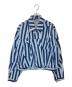 KENZO（ケンゾー）の古着「ダズルストライプトラッカーデニムジャケット FD65DV3026R1」｜インディゴ
