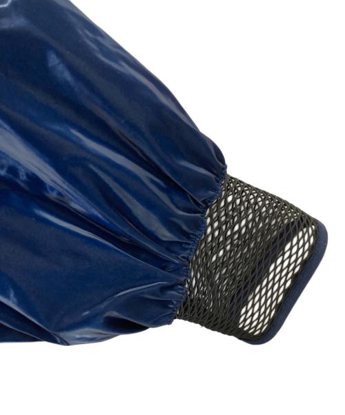 GIVENCHY（ジバンシィ）GIVENCHY (ジバンシィ) ベルベット エフェクト オーバーサイズ コート ネイビー サイズ:46の古着・服飾アイテム