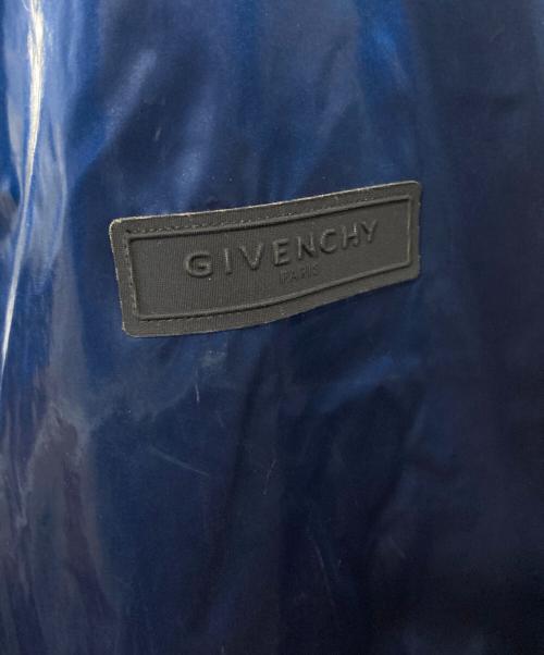 GIVENCHY（ジバンシィ）GIVENCHY (ジバンシィ) ベルベット エフェクト オーバーサイズ コート ネイビー サイズ:46の古着・服飾アイテム