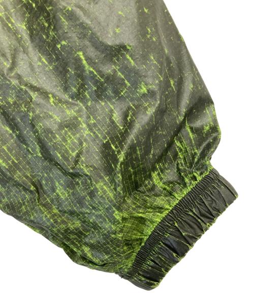 stussy（ステューシー）stussy (ステューシー) Beach Shell Cracked Ripstop　ビーチシェルクラックドジャケット グリーン サイズ:Mの古着・服飾アイテム