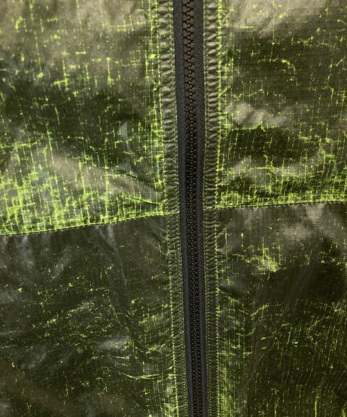 stussy（ステューシー）stussy (ステューシー) Beach Shell Cracked Ripstop　ビーチシェルクラックドジャケット グリーン サイズ:Mの古着・服飾アイテム