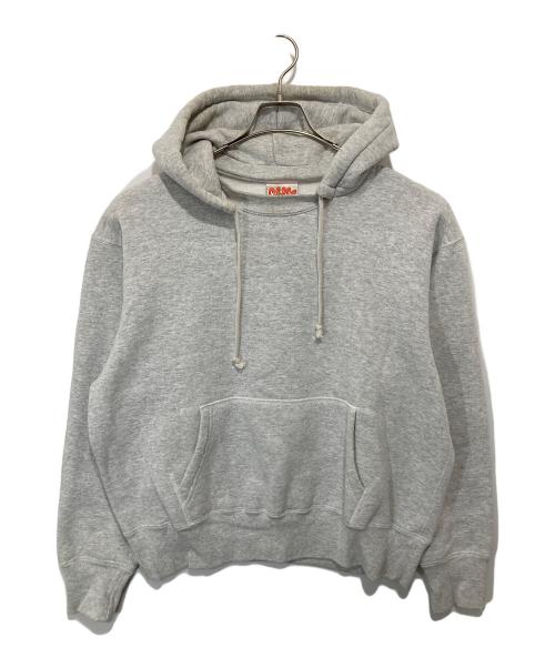 cease（シーズ）cease (シーズ) 後付けパーカー グレー サイズ:Mの古着・服飾アイテム